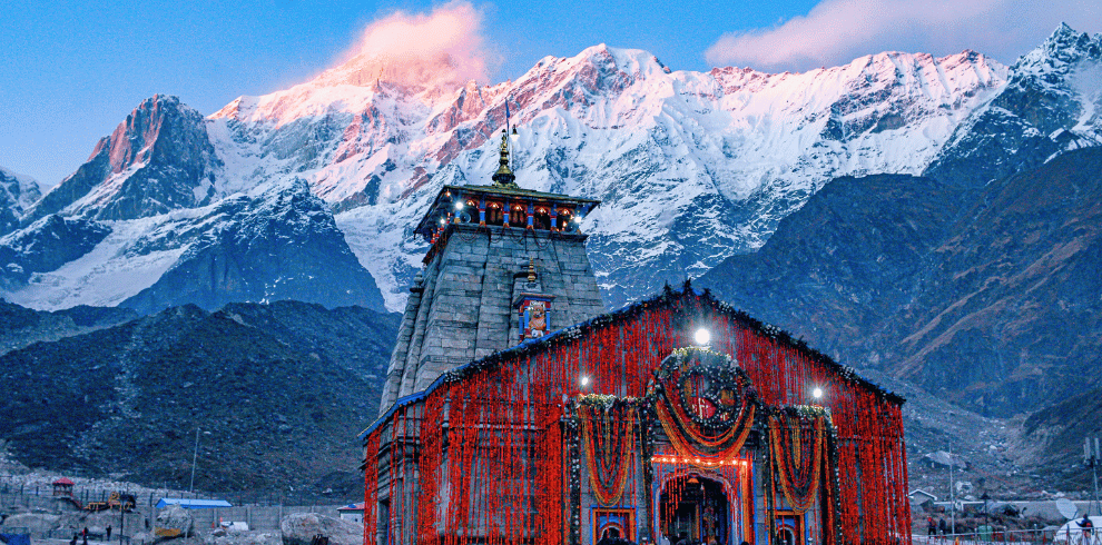 Char Dham Tour Package from Delhi Which also includes kedarnath dham yatra